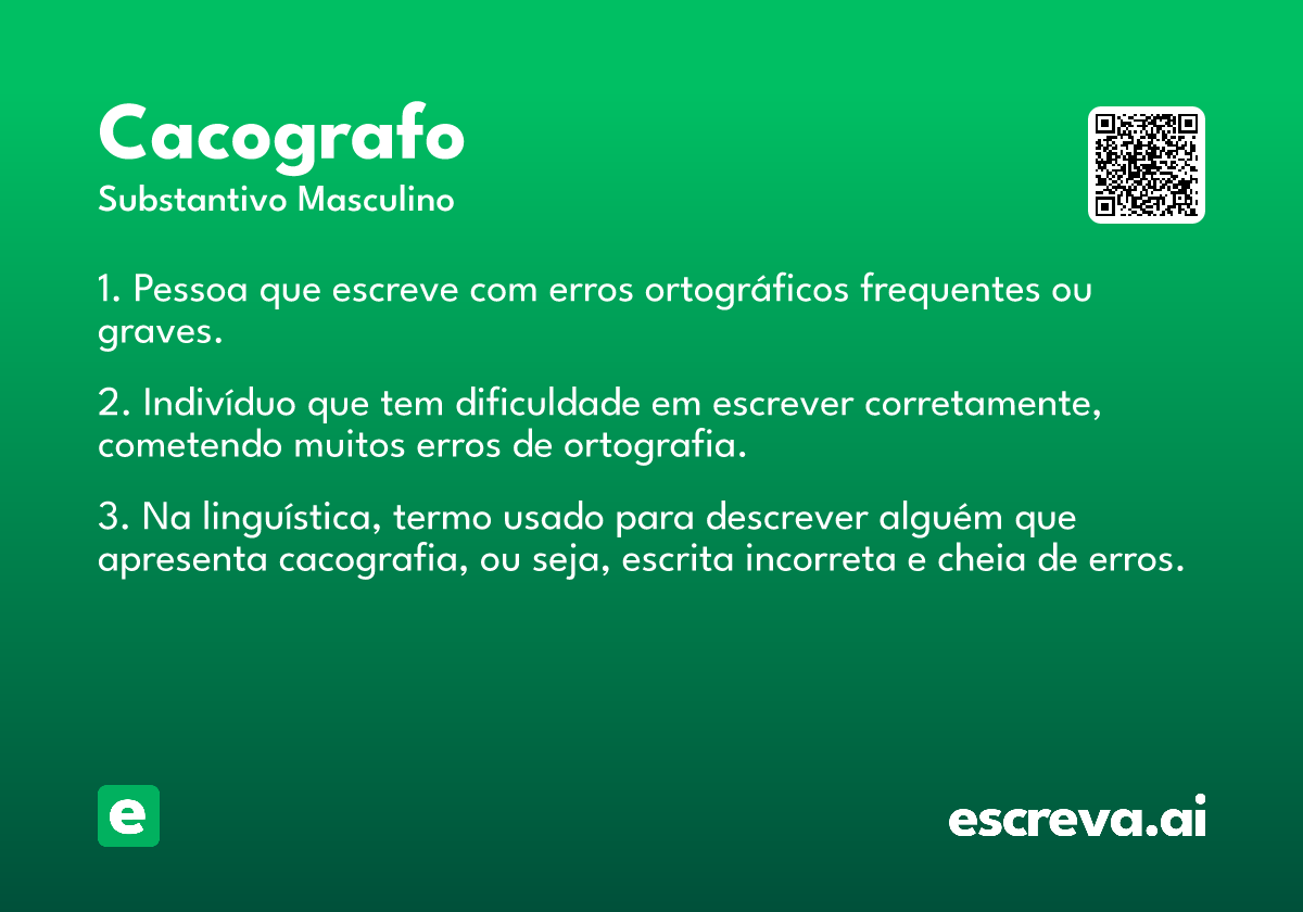 cacografo