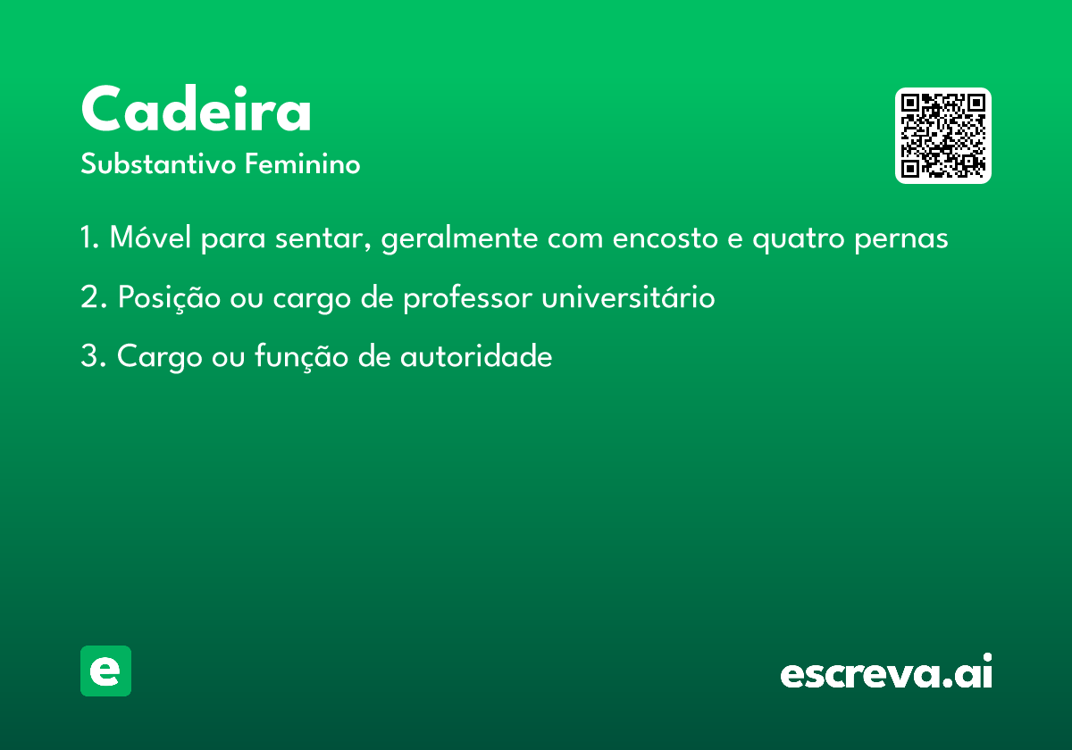 cadeira