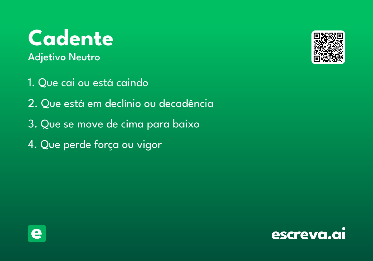 cadente