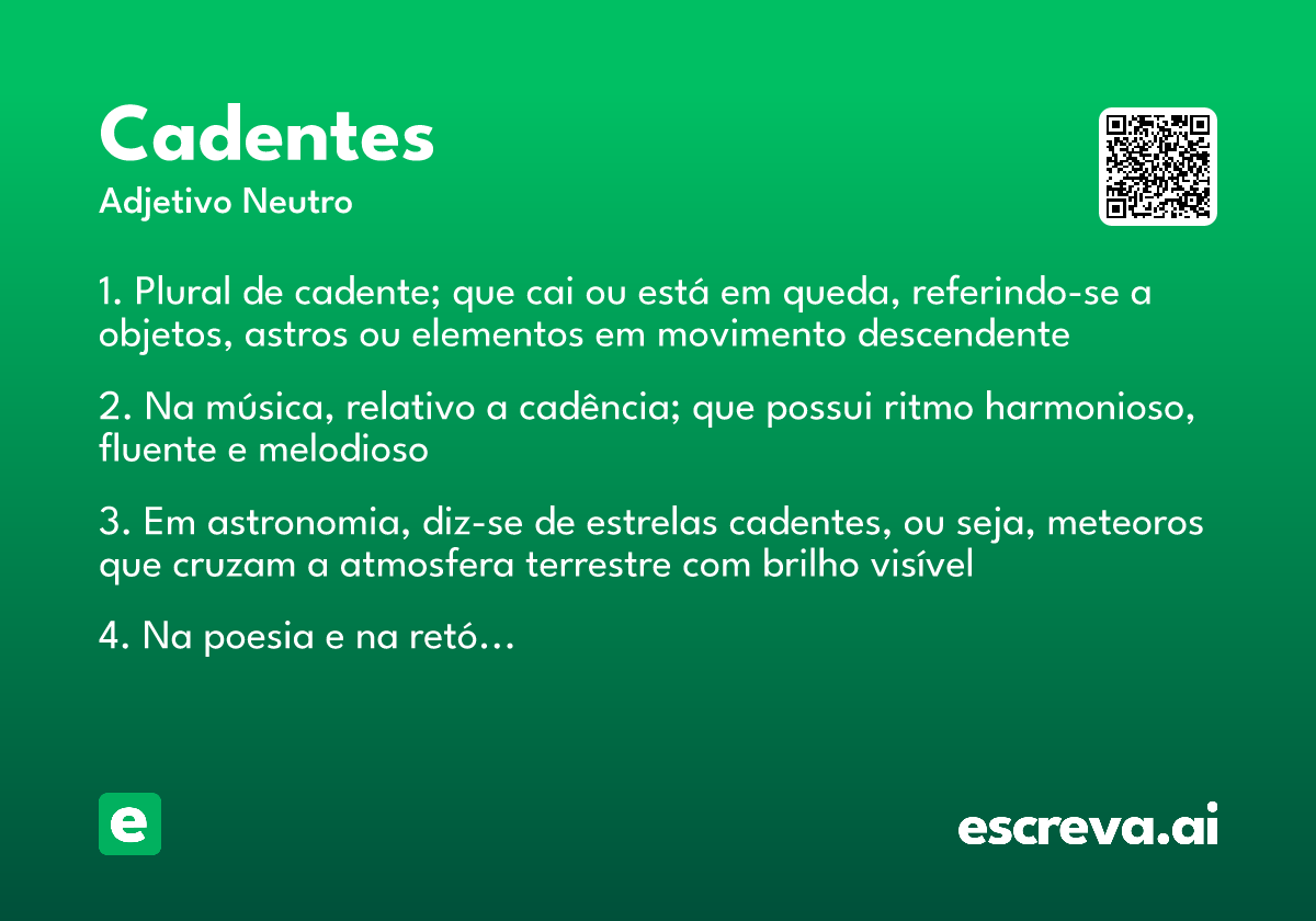 cadentes