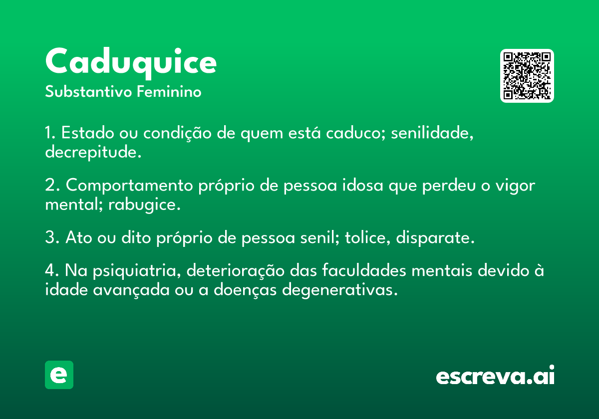 caduquice
