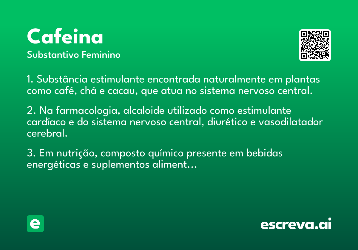 cafeina