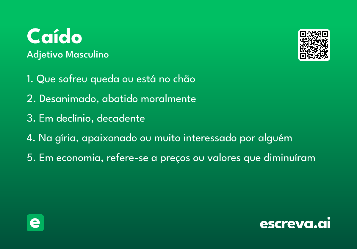 caído