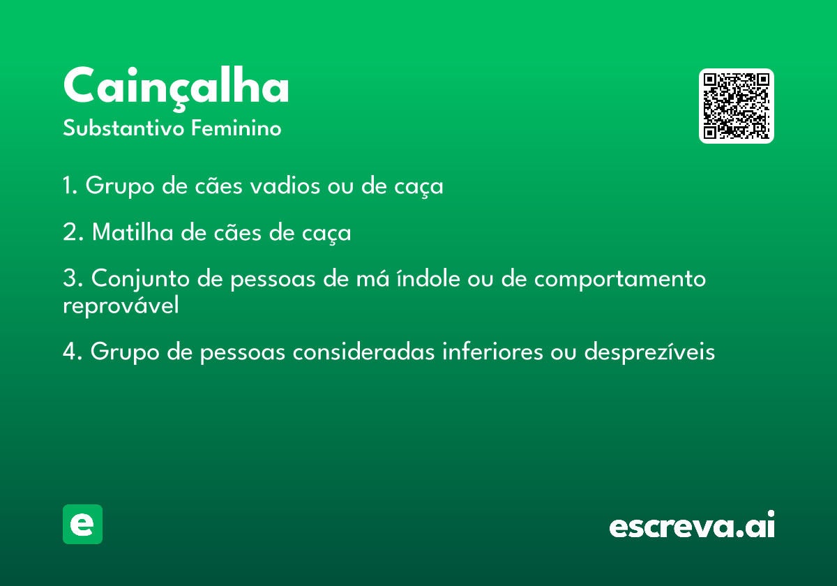 cainçalha