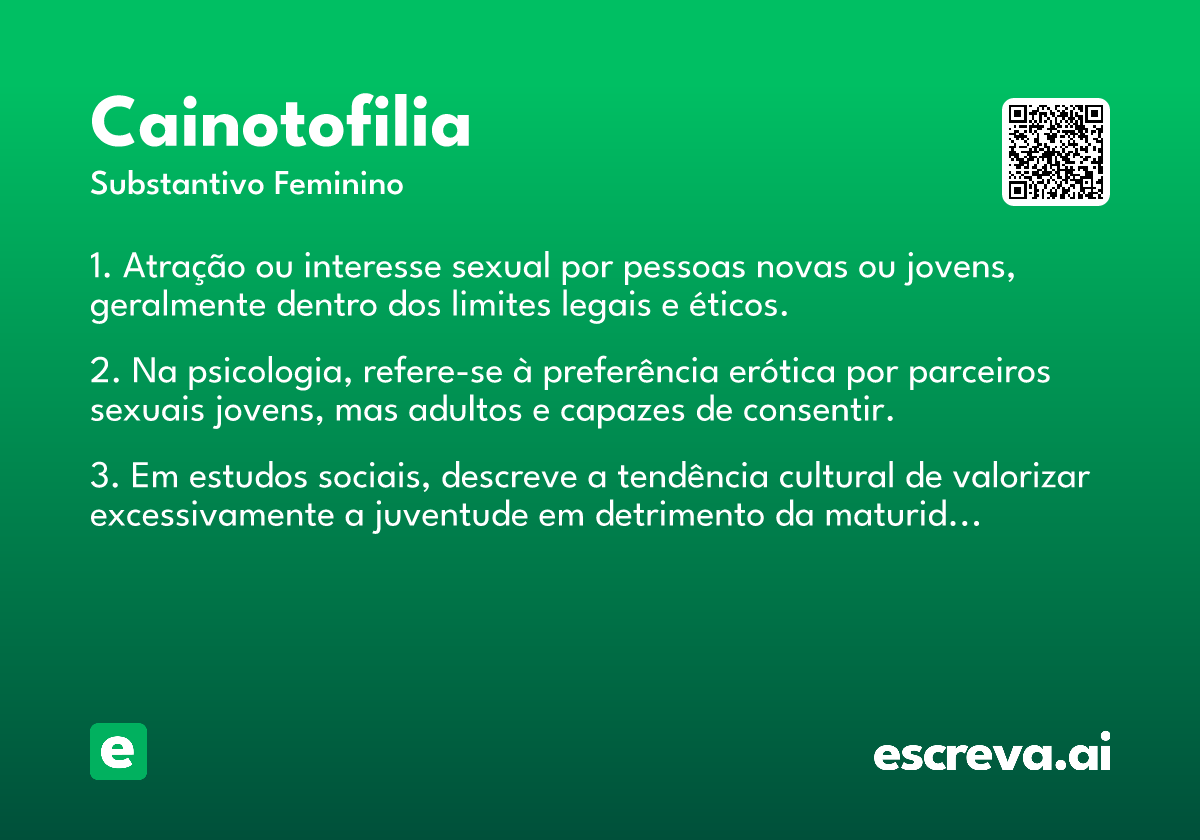 cainotofilia