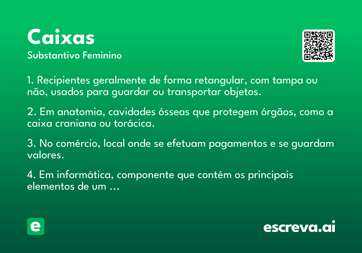 caixas