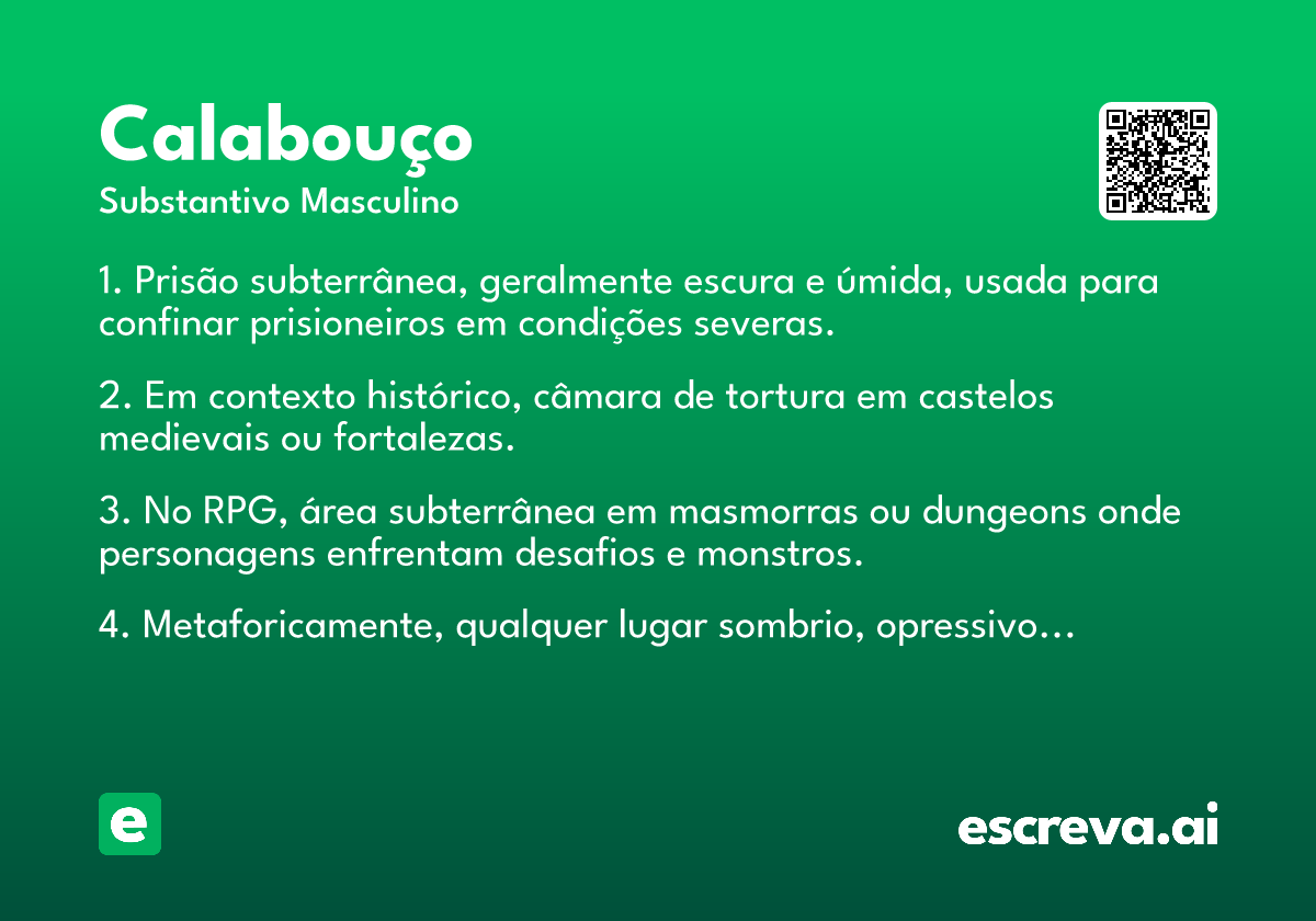 calabouço