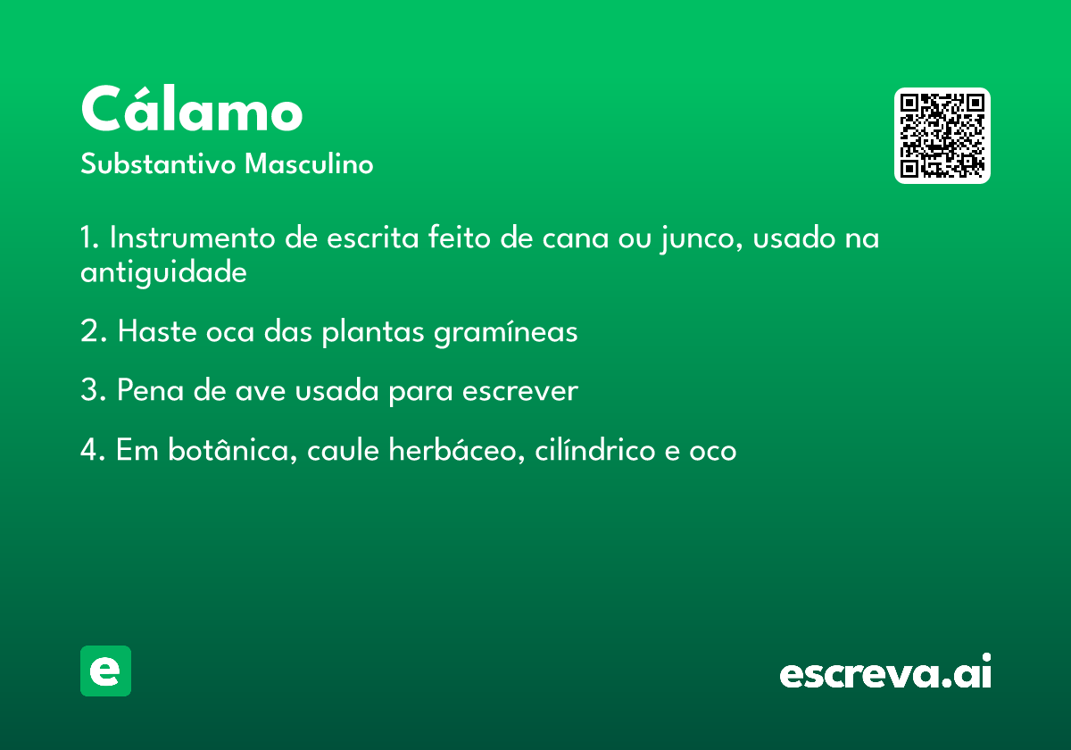 cálamo