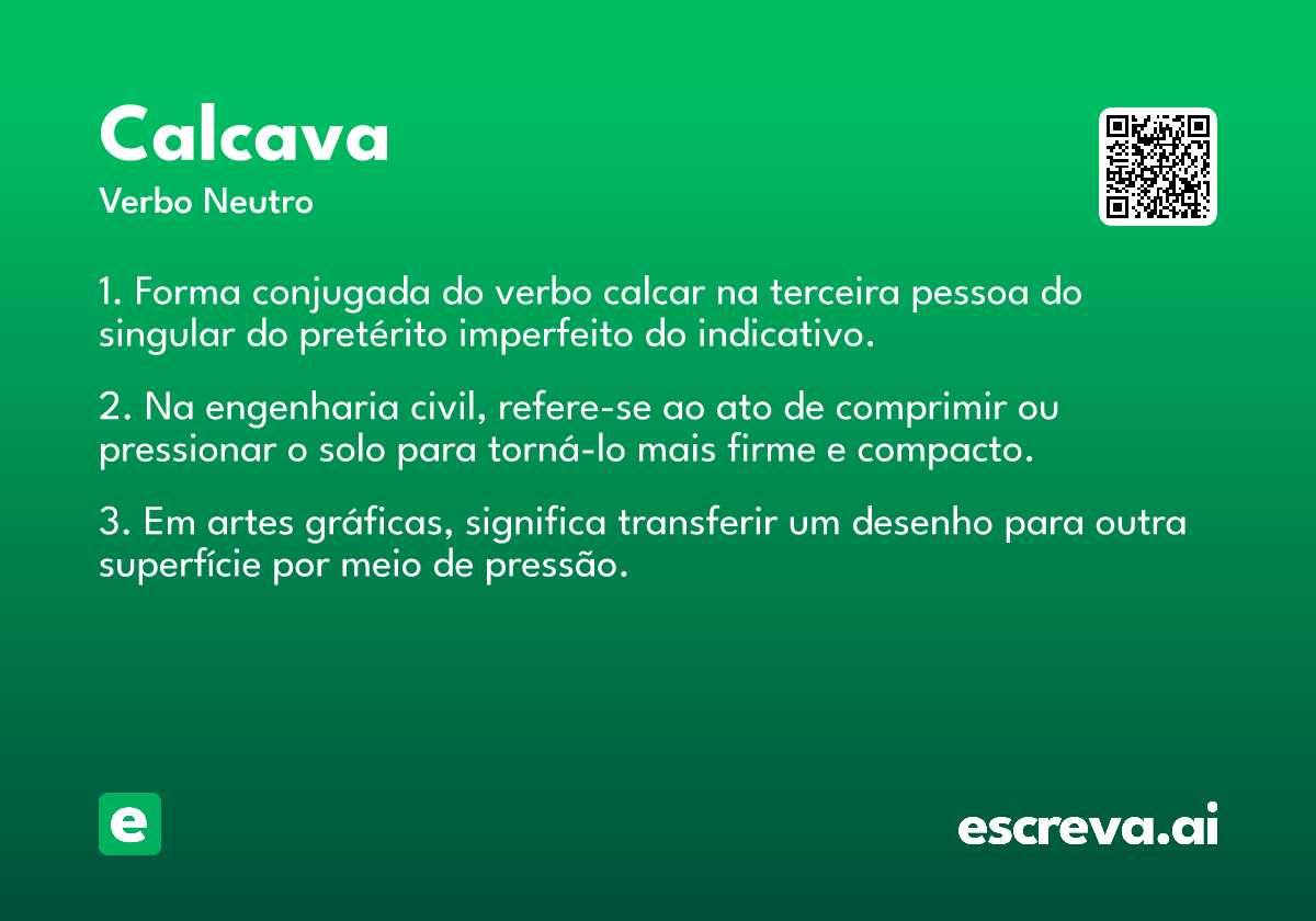 calcava