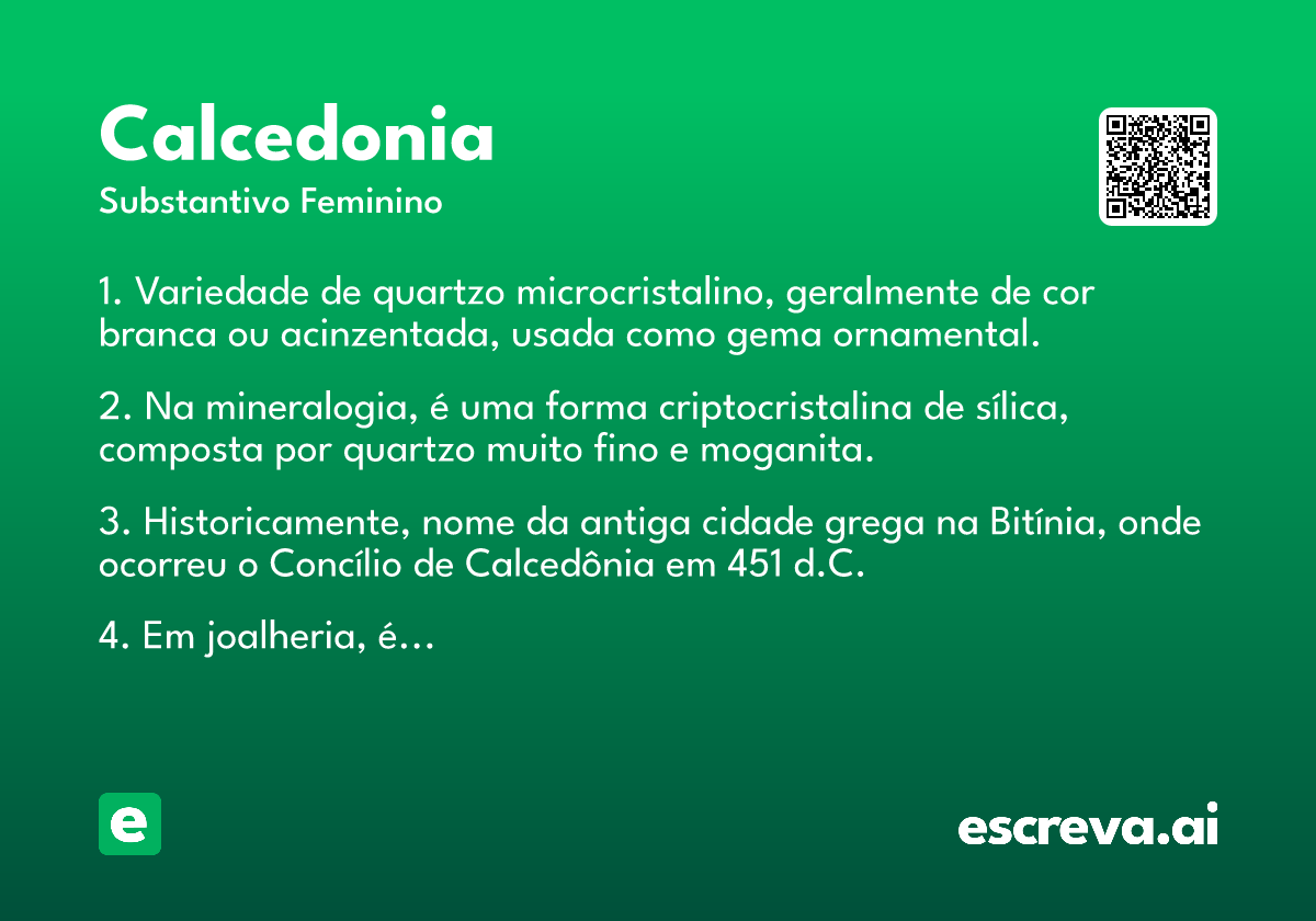 calcedonia