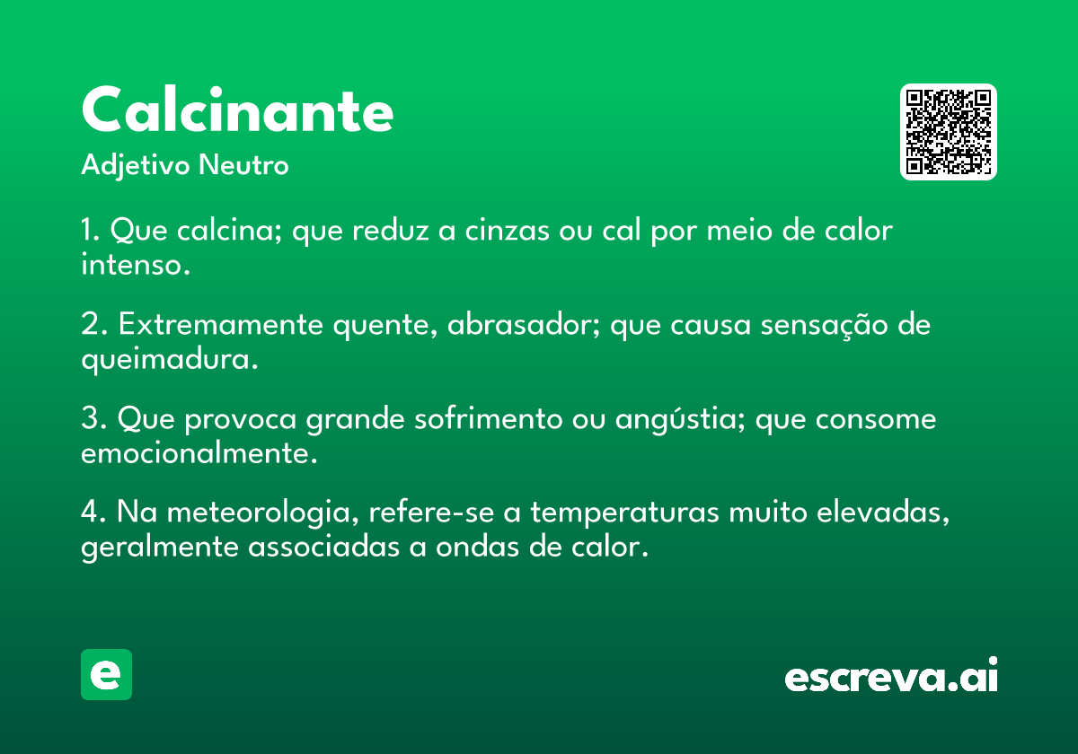 calcinante