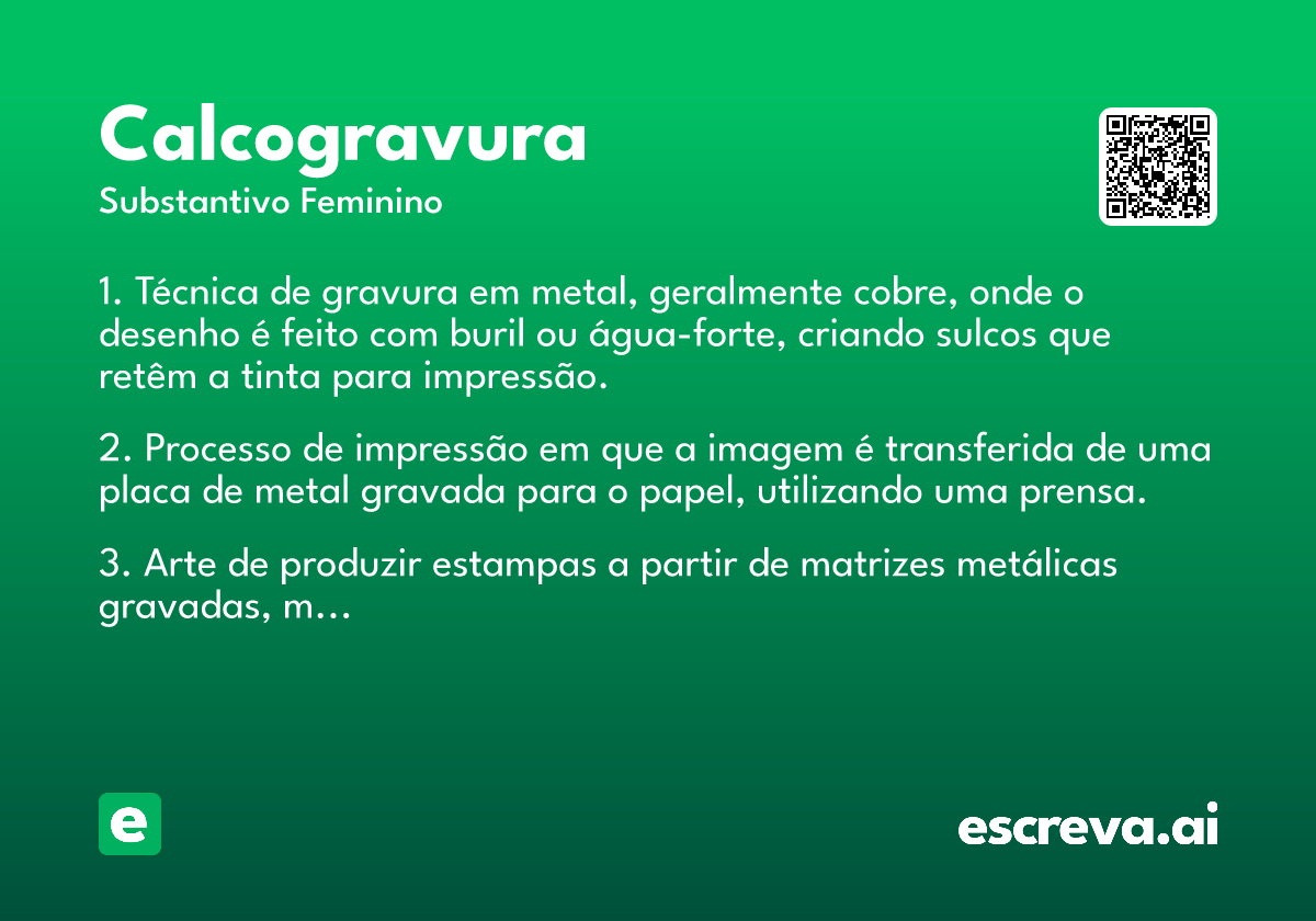 calcogravura