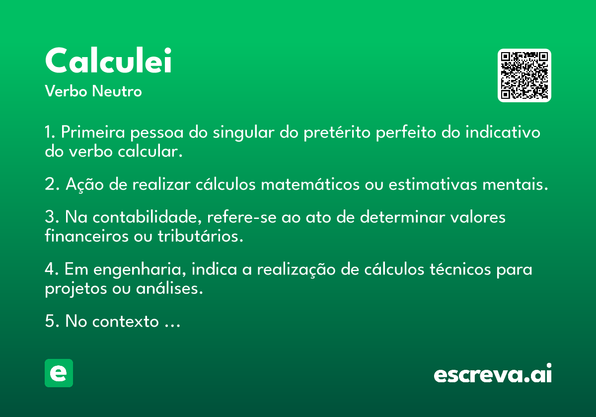 calculei