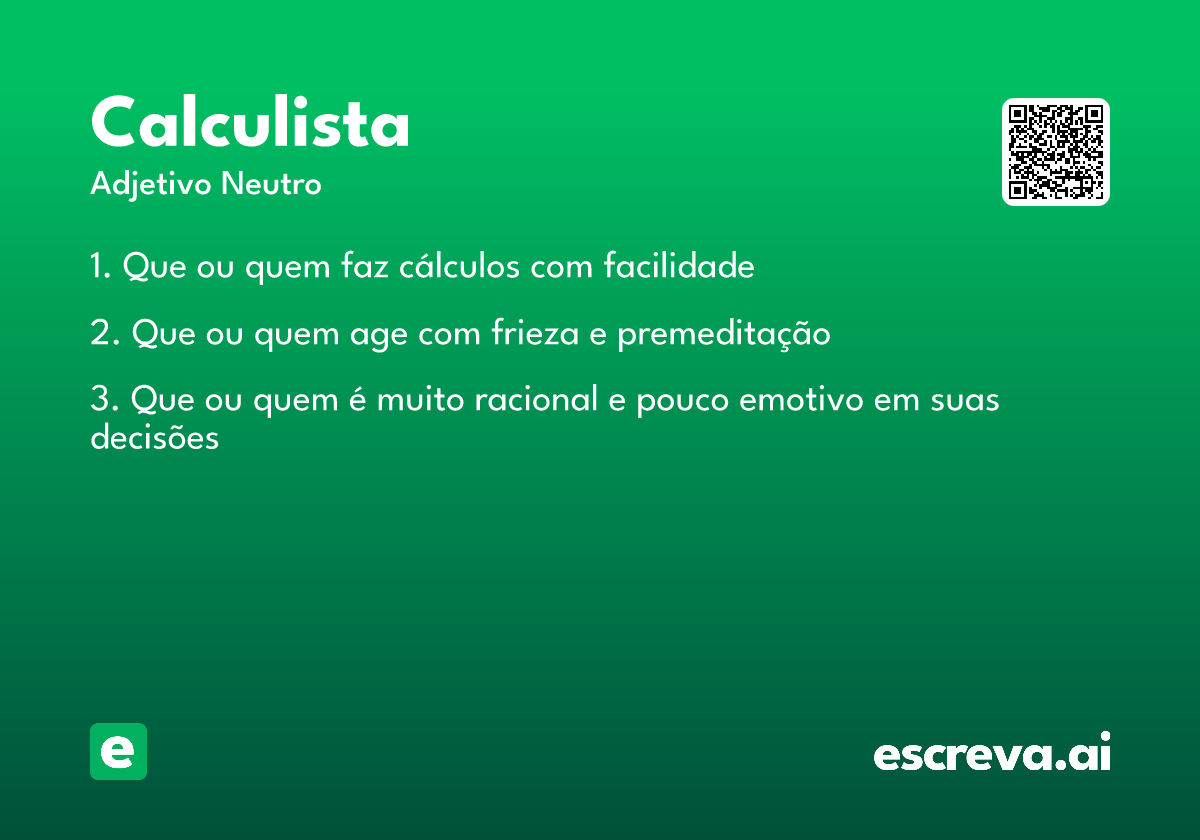 calculista