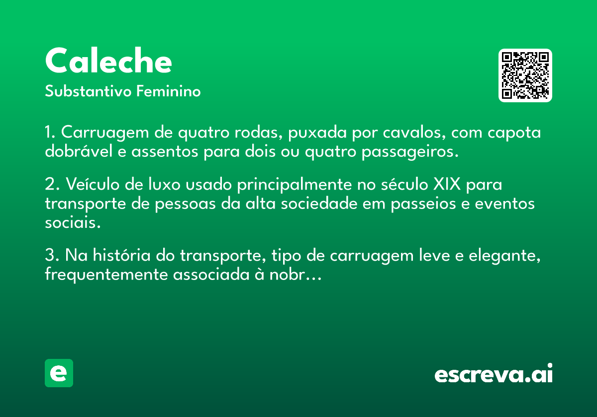 caleche