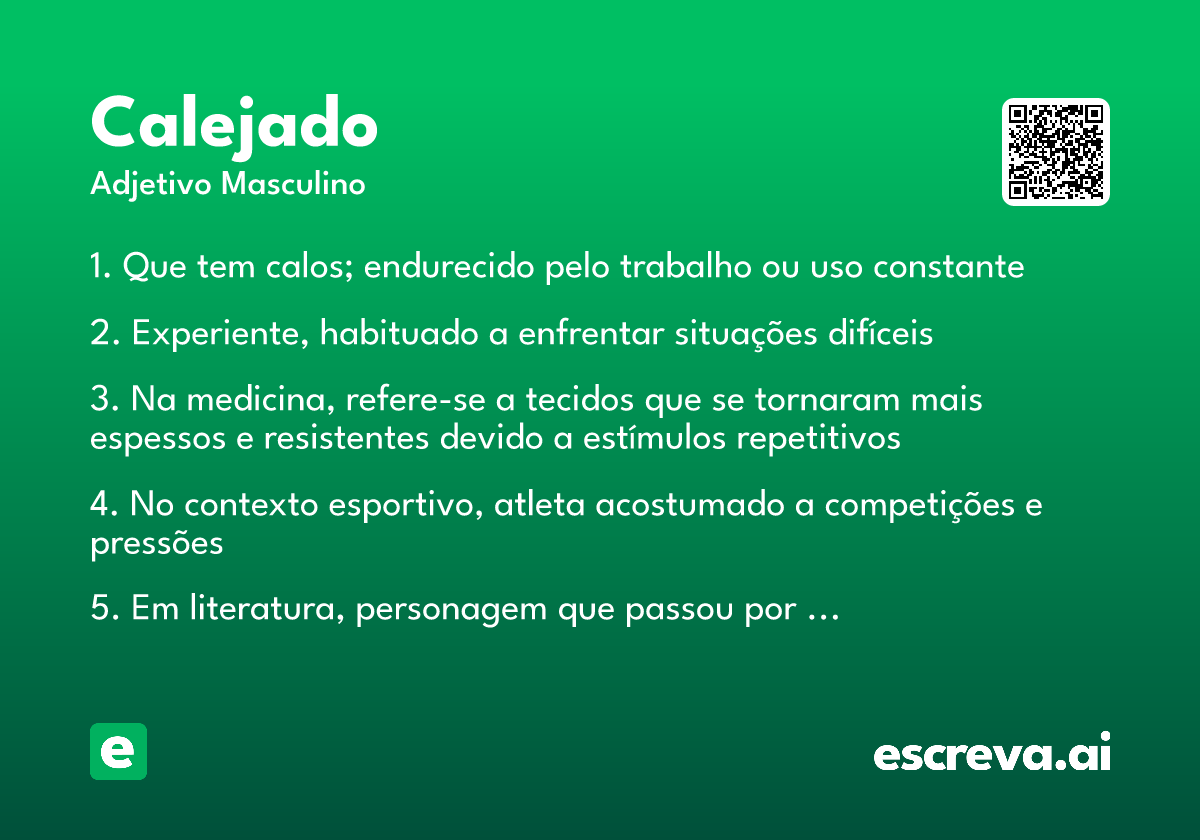 calejado