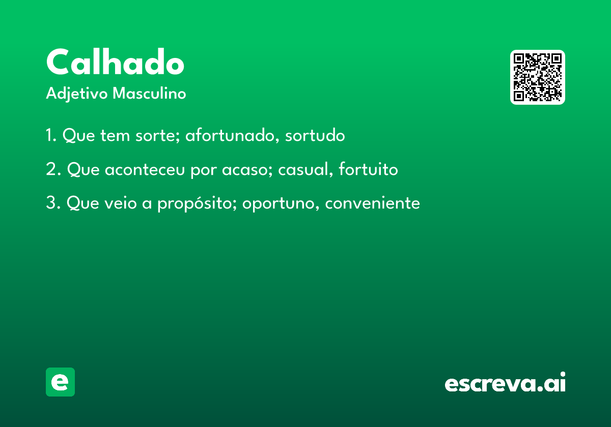 calhado