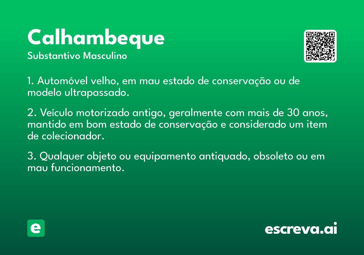 calhambeque