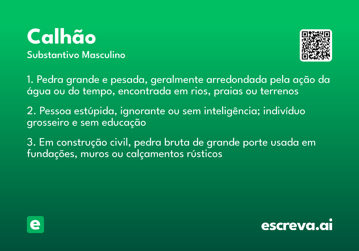 calhão