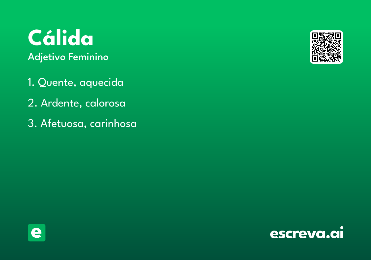 cálida