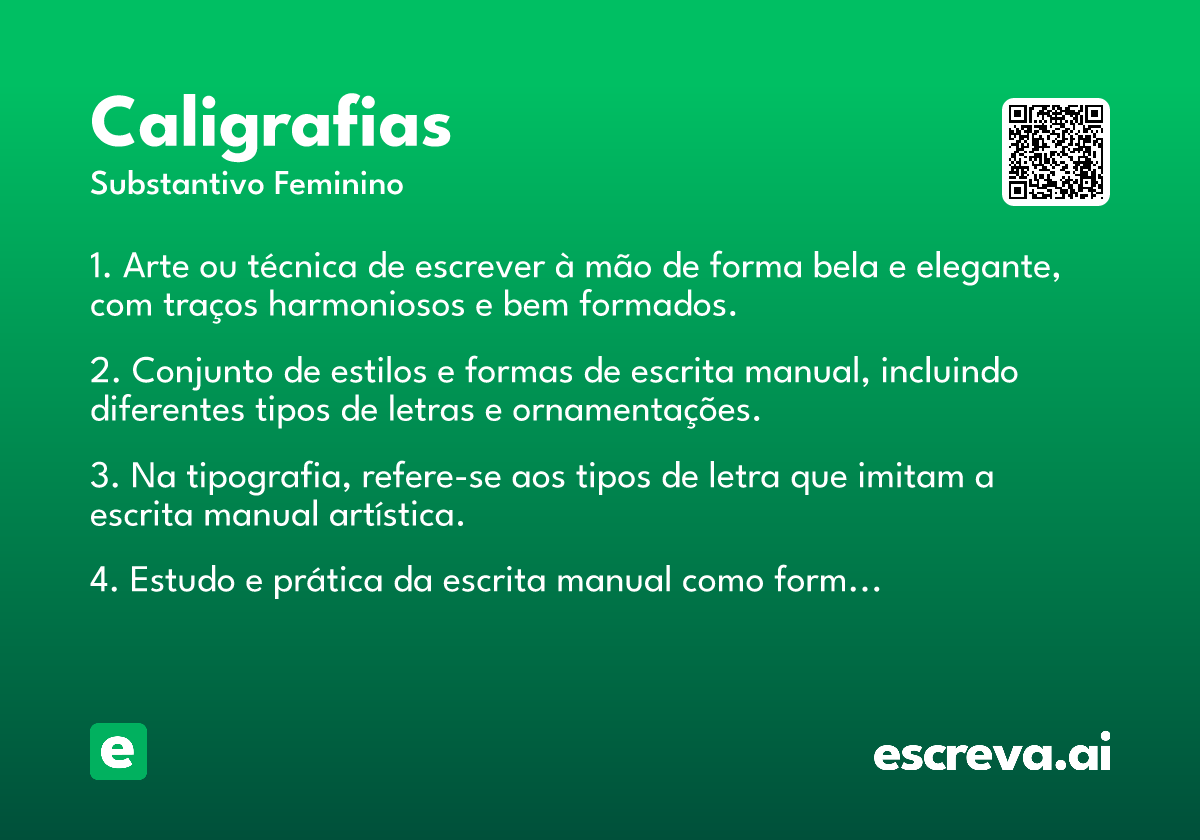 caligrafias