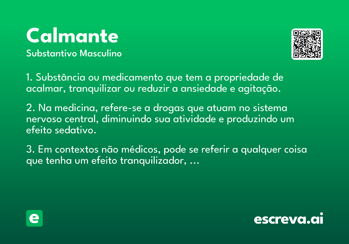calmante