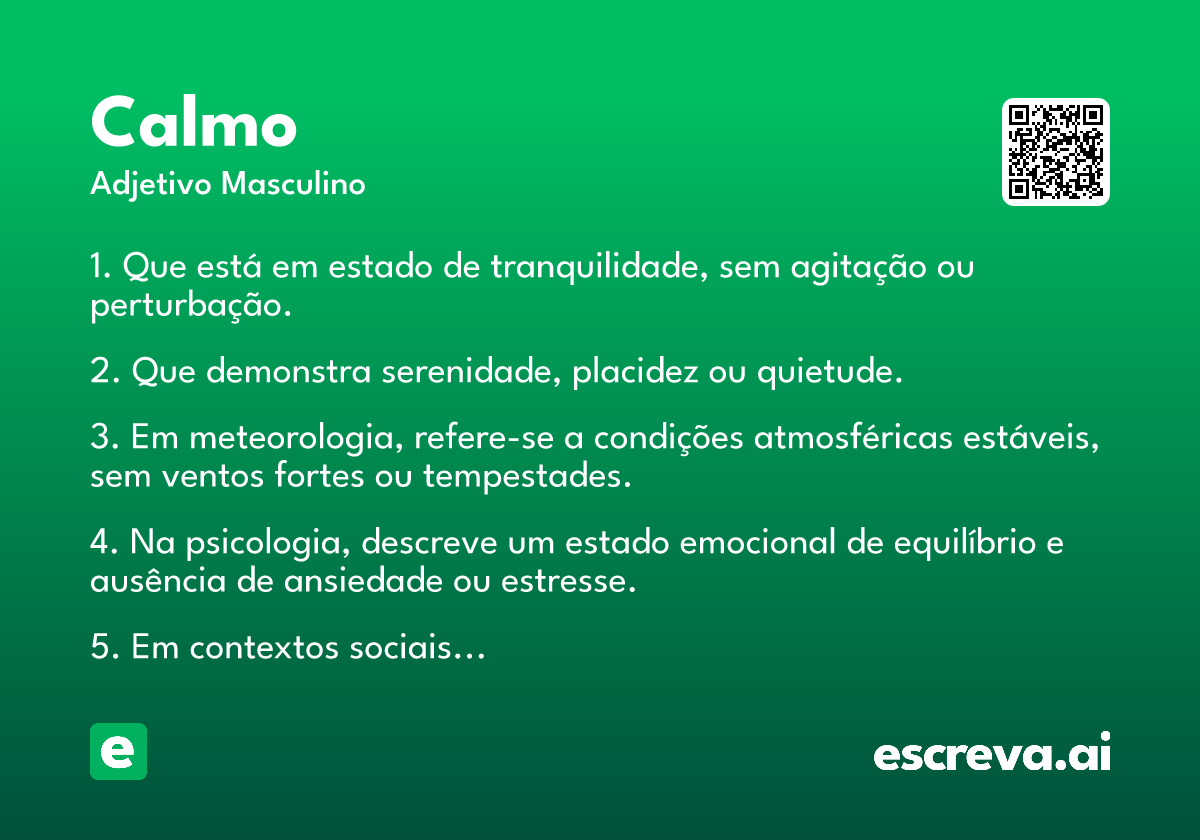 calmo