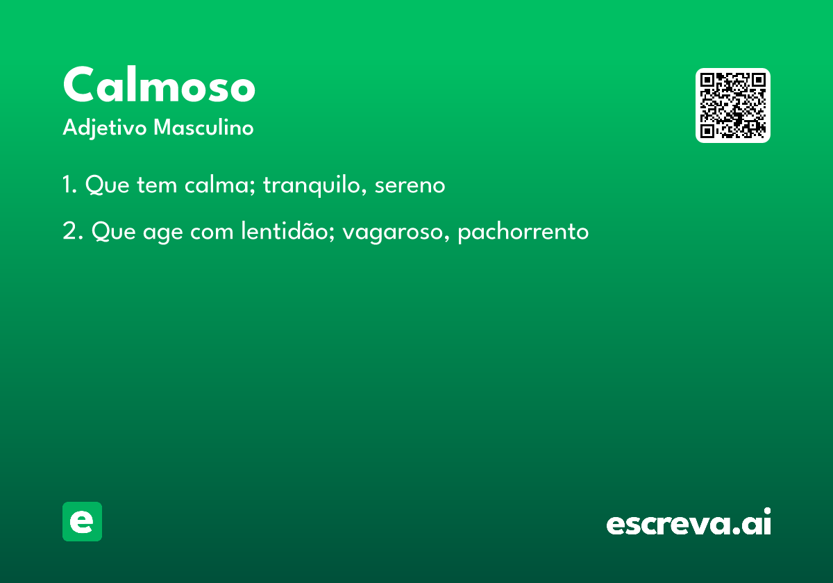calmoso