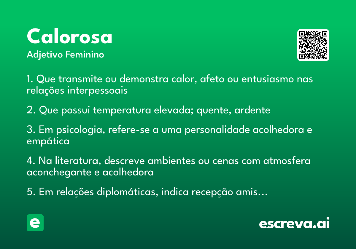 calorosa