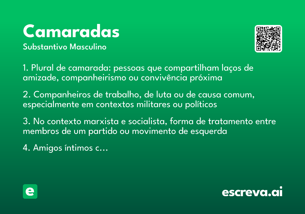camaradas