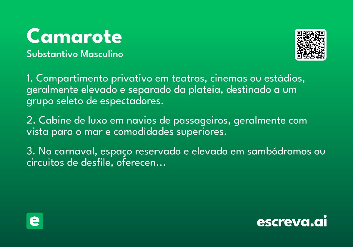 camarote