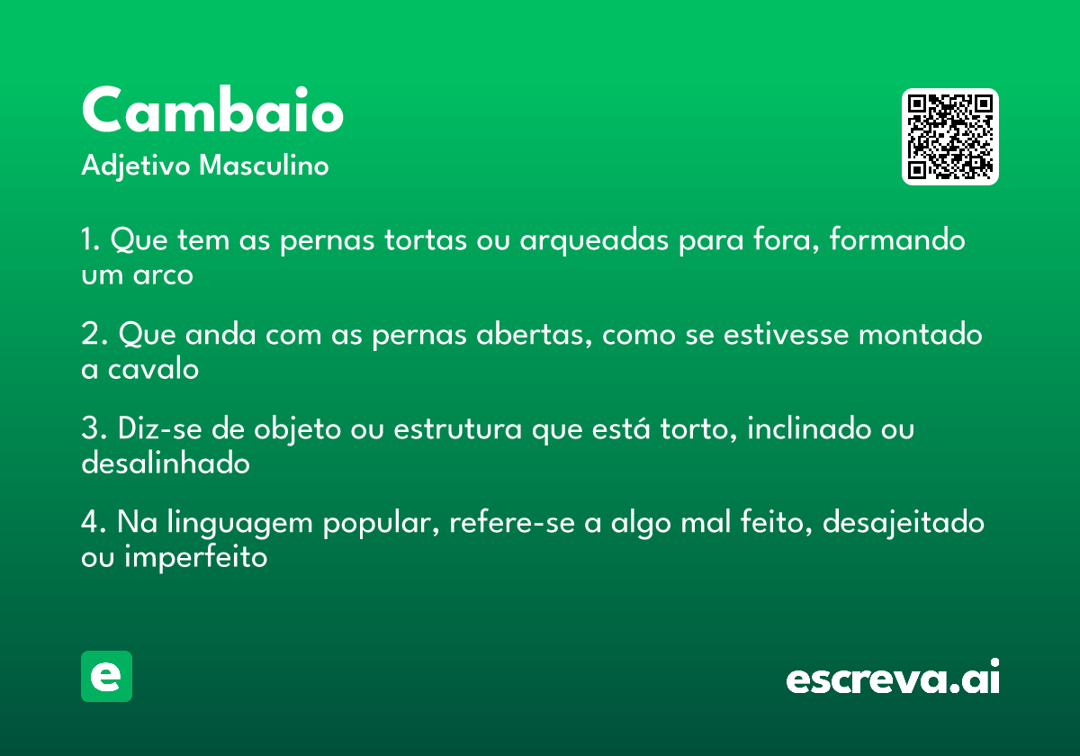 cambaio