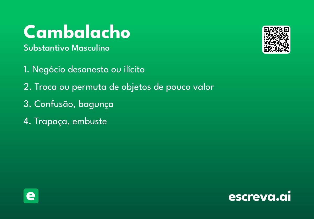cambalacho