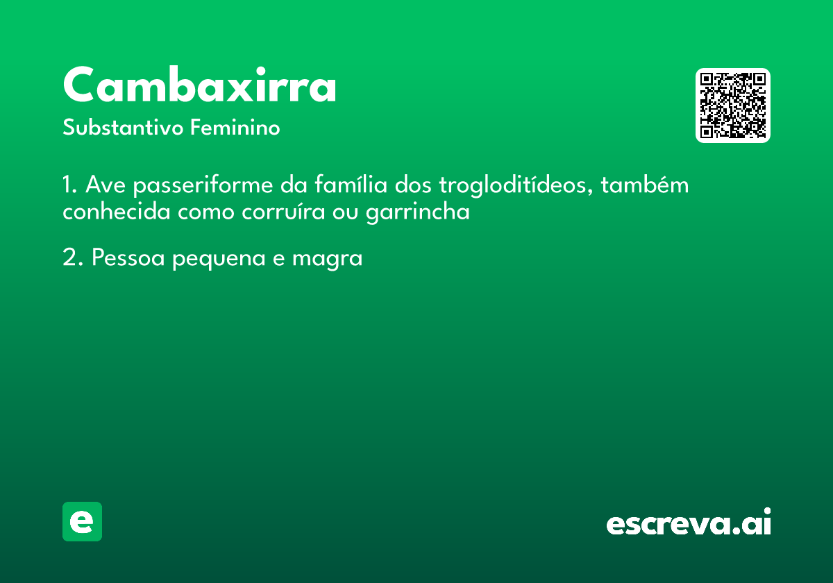 cambaxirra