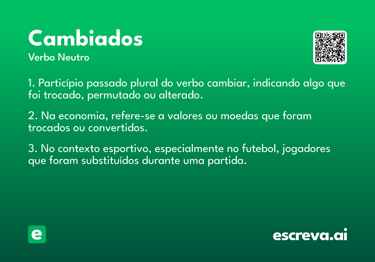 cambiados