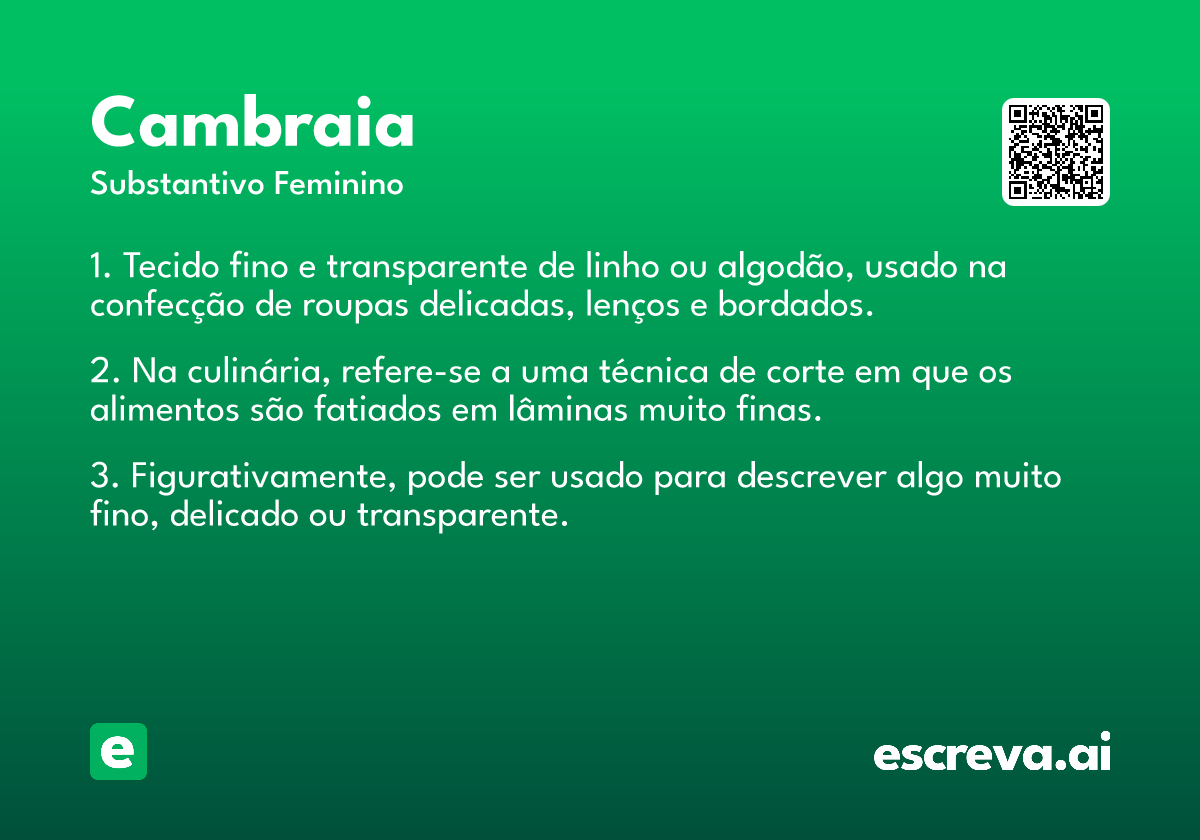 cambraia