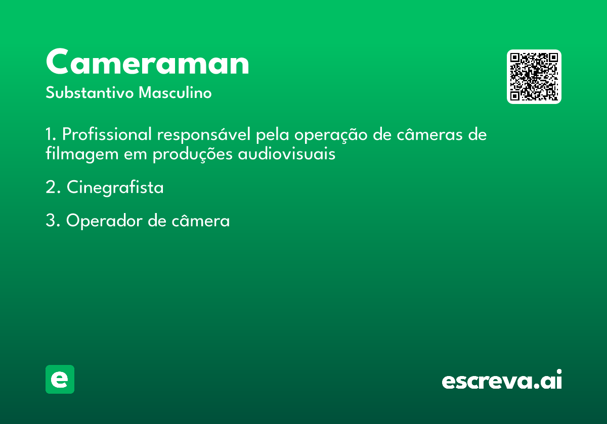 cameraman