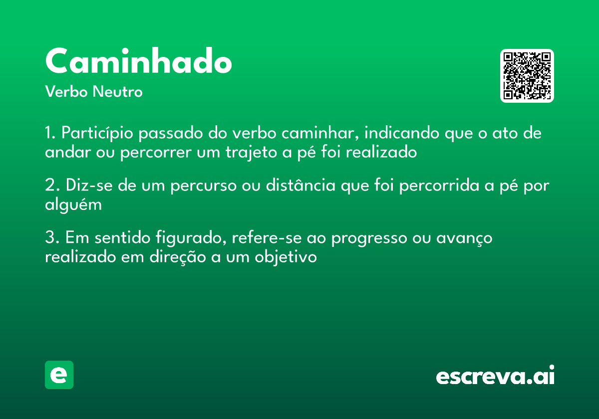 caminhado