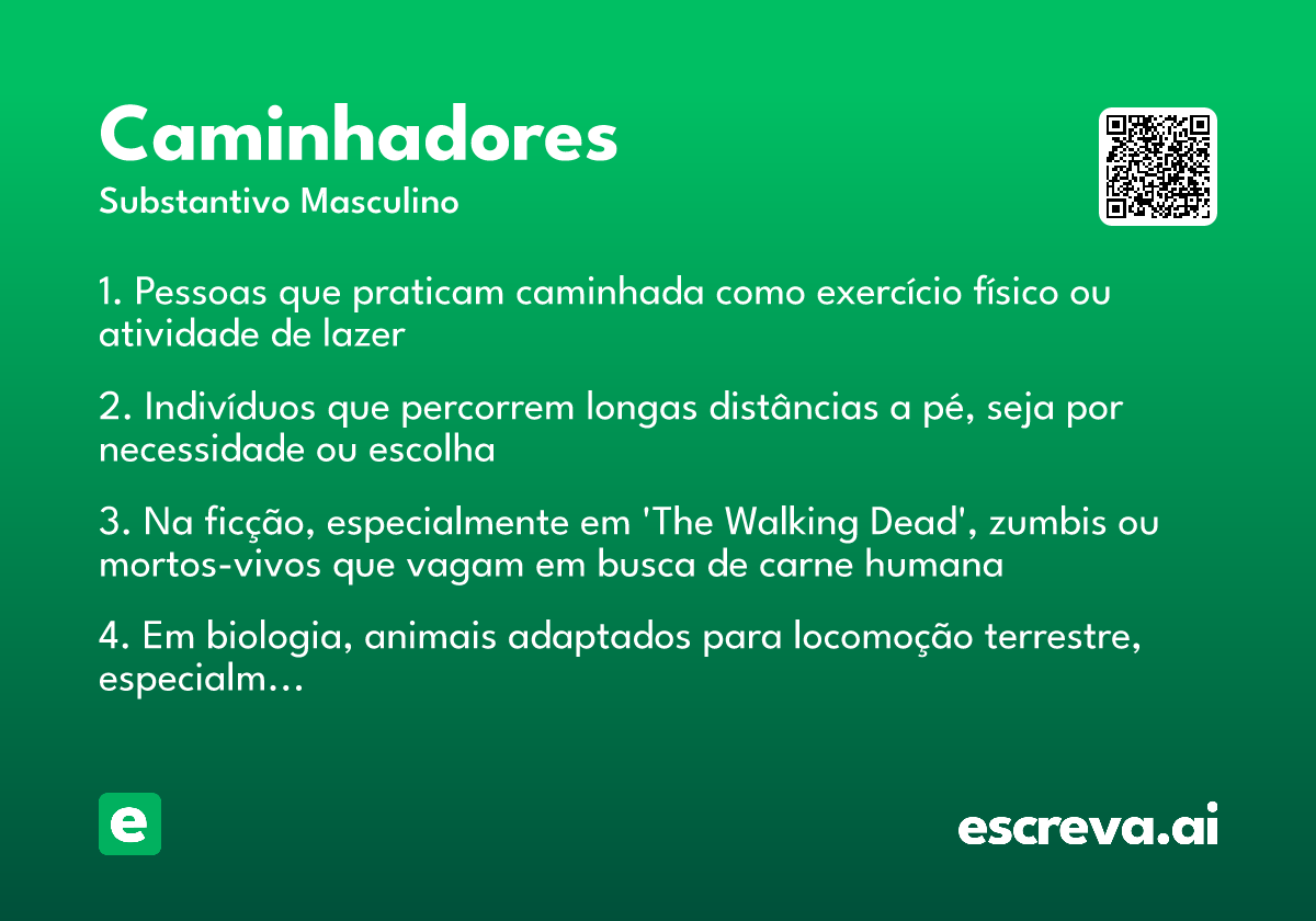caminhadores