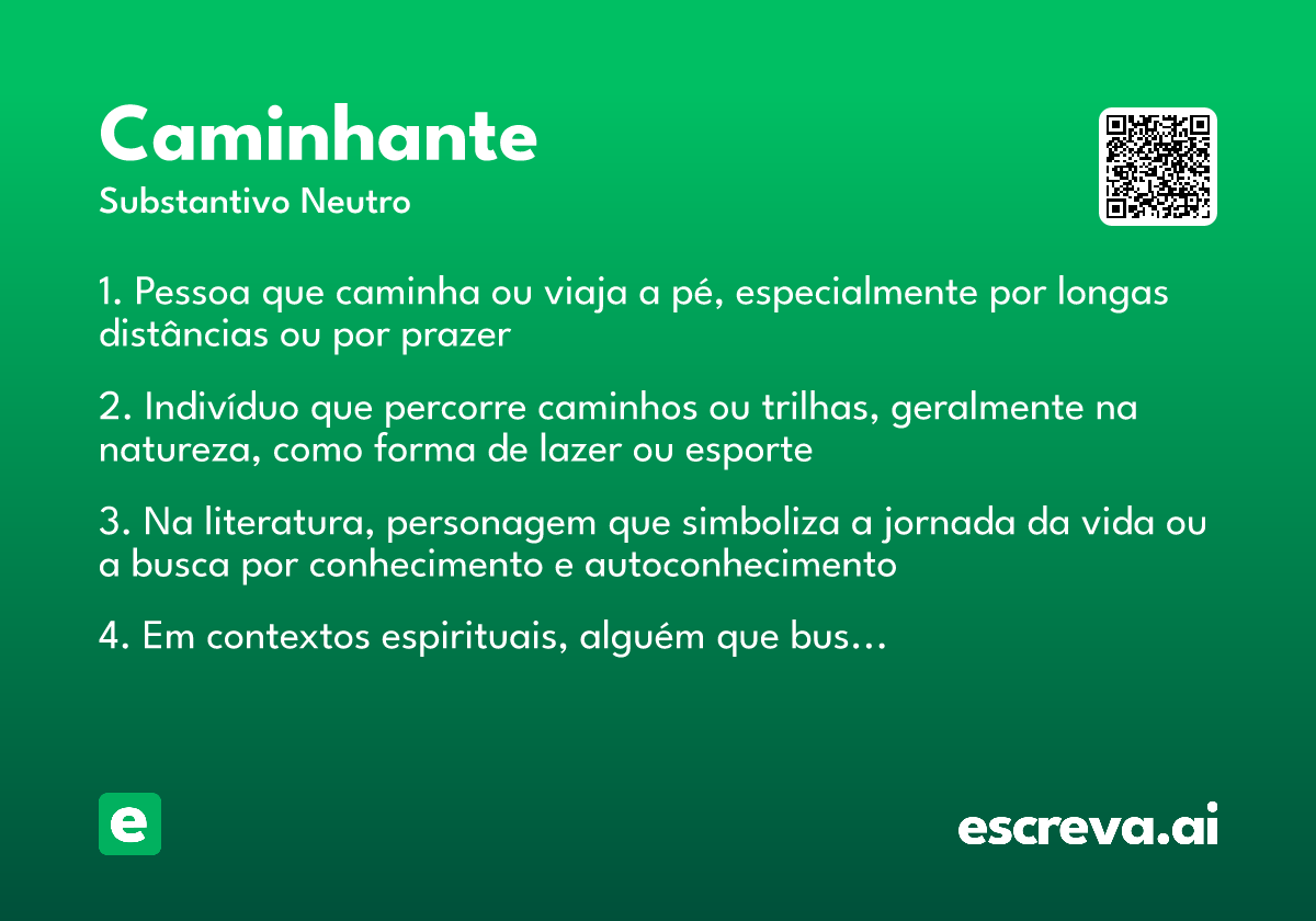 caminhante