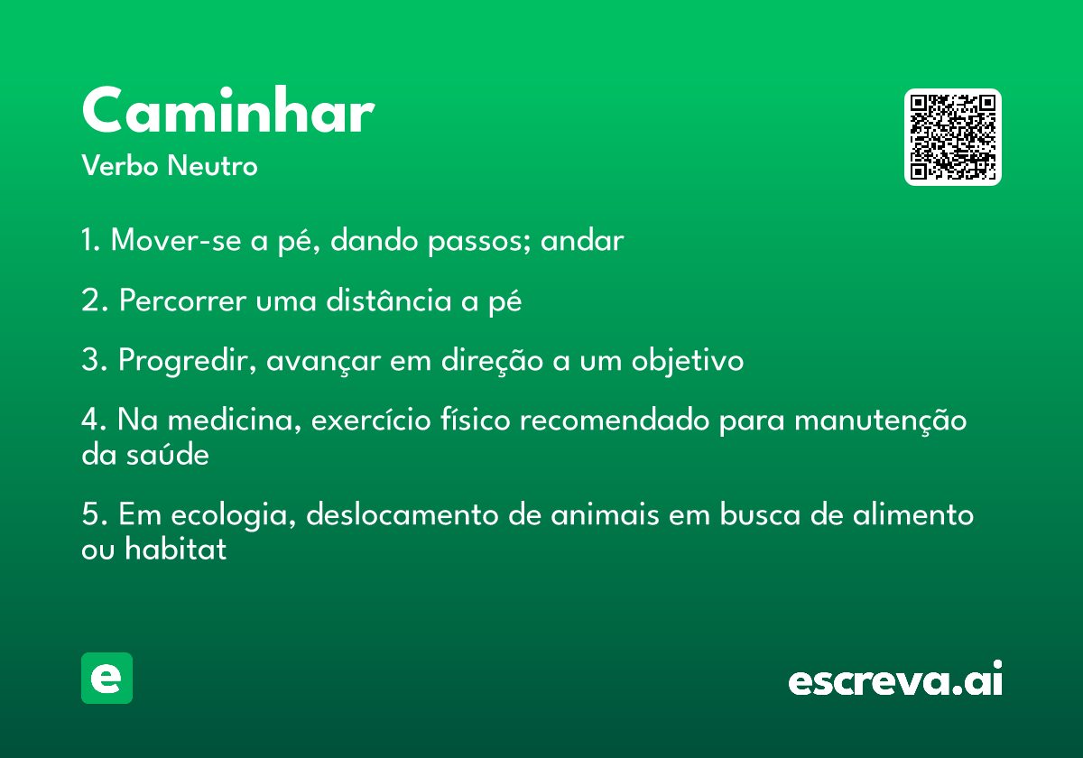 caminhar