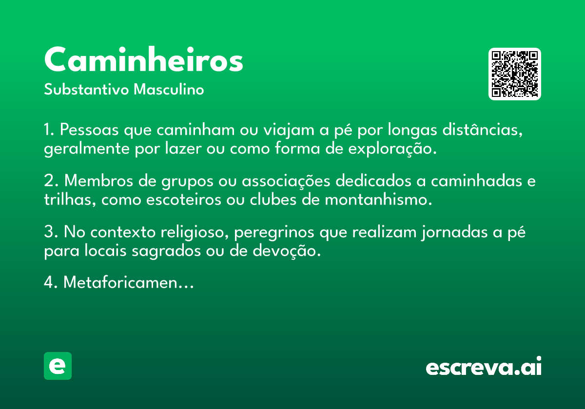 caminheiros