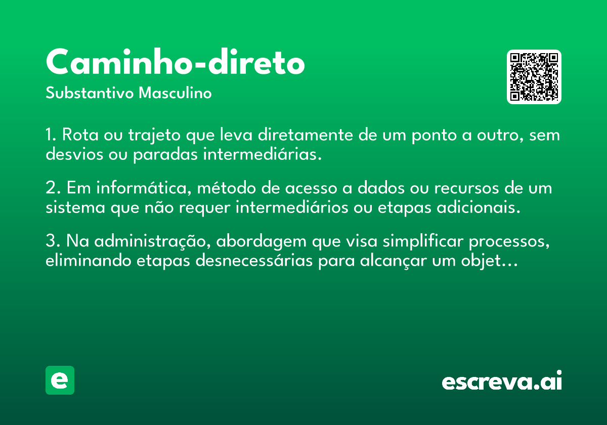 caminho-direto