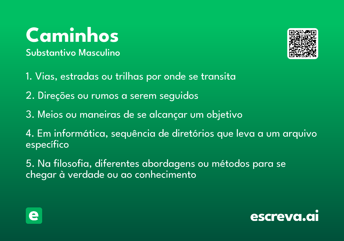 caminhos