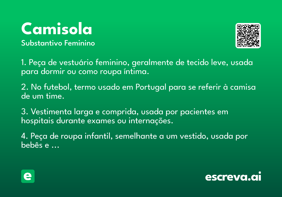 camisola
