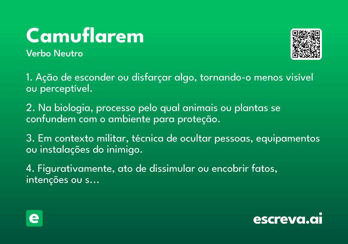 camuflarem