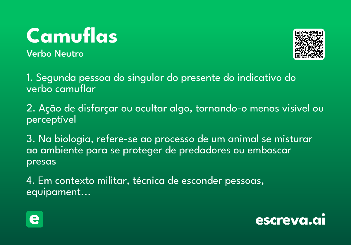 camuflas