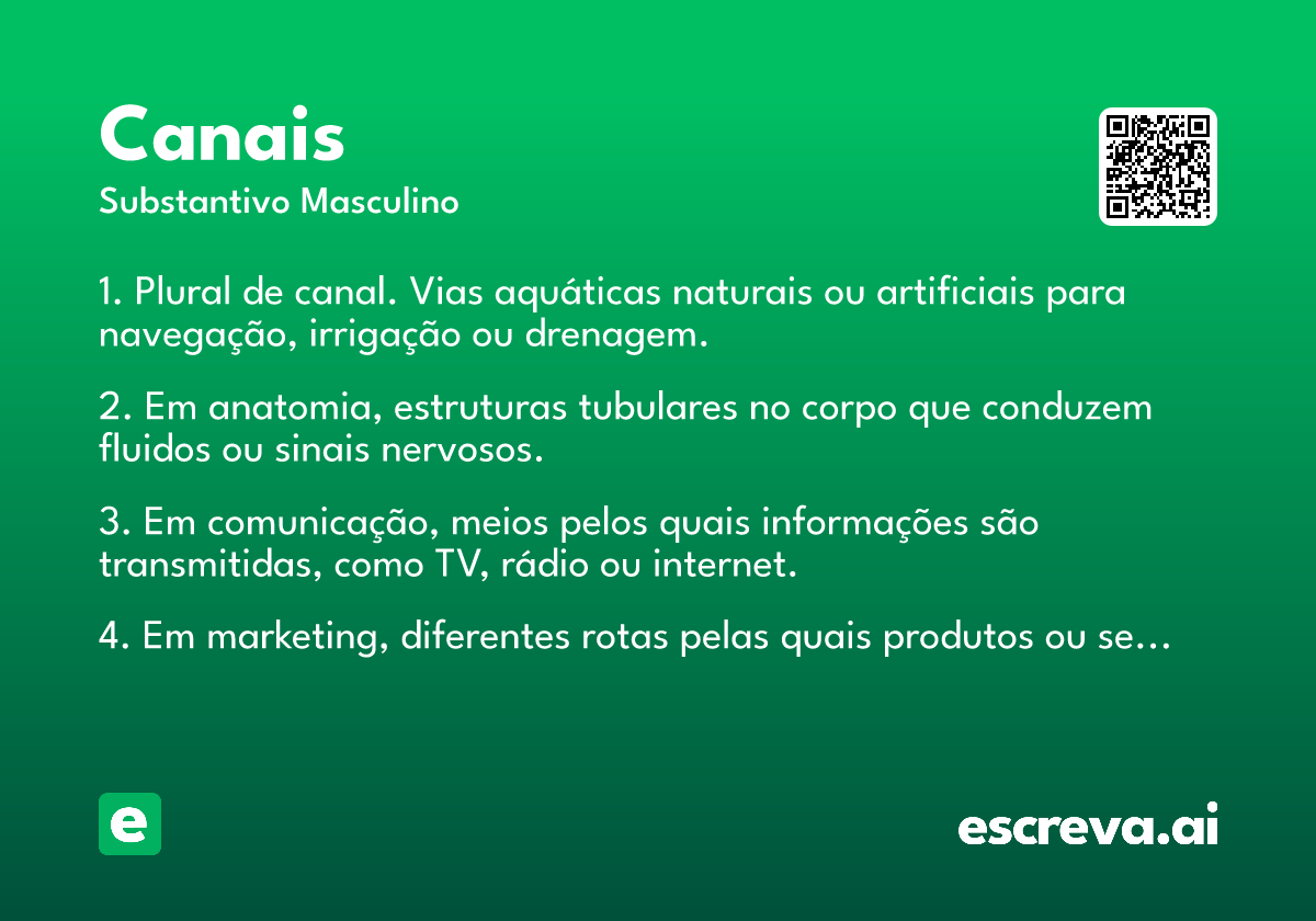 canais