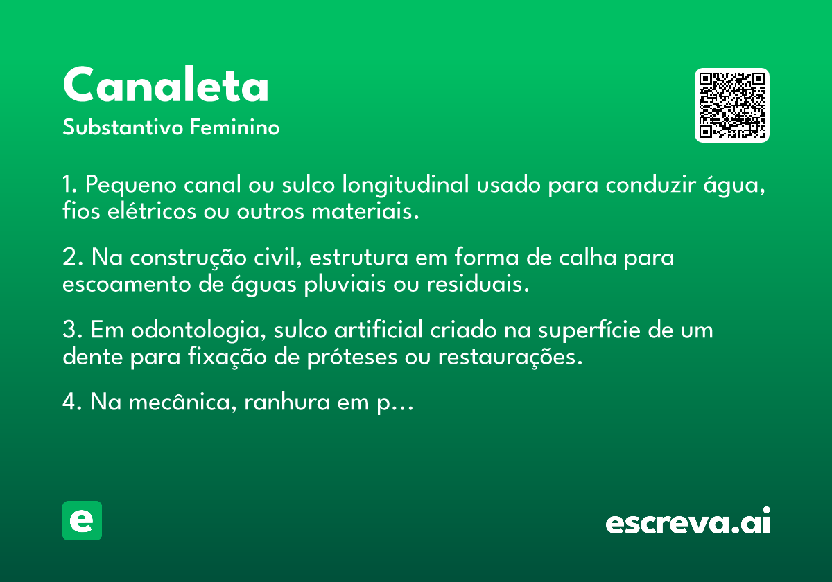 canaleta