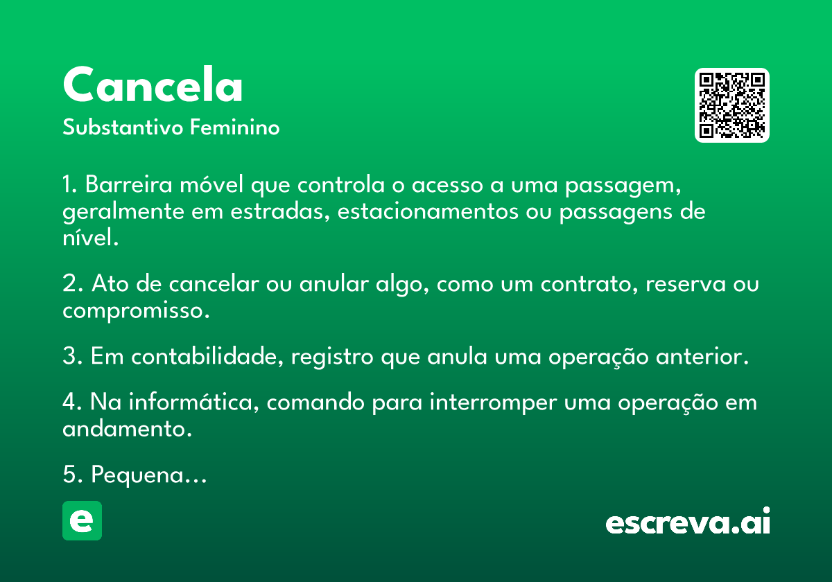 cancela